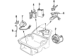 Oldsmobile 98 Air Bag Sensor Diagram - 16147196