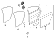 Chevy Volt Body Mount Hole Plug Diagram - 25640803