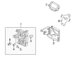 Cadillac CTS Body Control Module Diagram - 25843242