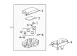 2012 Chevy Corvette Fuse Box Diagram - 22739140