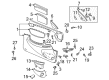 2004 Oldsmobile Alero Power Window Switch Diagram - 19244692