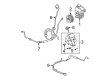 Pontiac Aztek Power Steering Hose Diagram - 15777624
