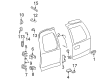 Cadillac Door Striker Diagram - 15717849