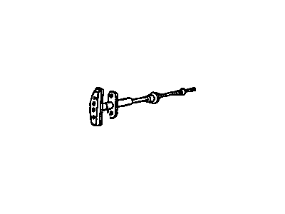 Chevy Celebrity Hood Cable - 20435166
