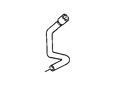 Chevy G10 Radiator Hose - 15655153