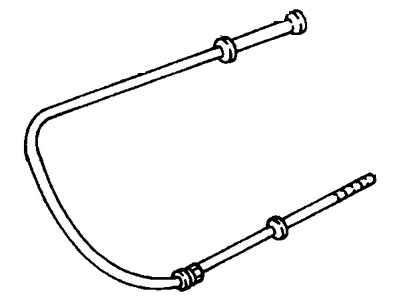1985 Chevy S10 Blazer Parking Brake Cable - 14063019