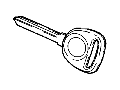 GM 23372326 Key, Ignition And Locks