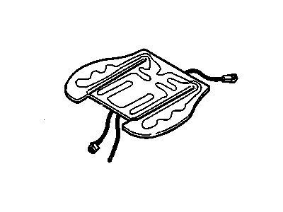 Cadillac 90565771 Seat Heater