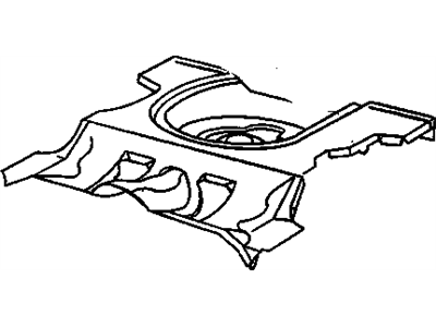 Oldsmobile Achieva Floor Pan - 22593379