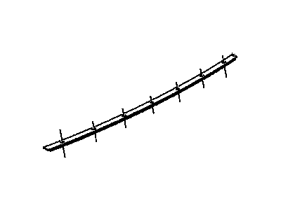 Saturn 21095910 Bumper Cover Filler