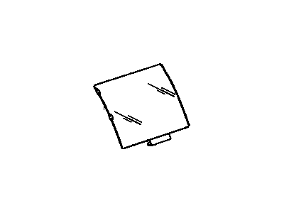 GMC 15669009 Moveable Glass