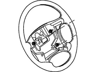 Oldsmobile Cutlass Steering Wheel - 16757280
