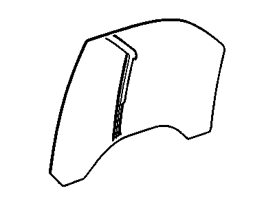 Chevy 20794333 WINDOW,FRONT SIDE DOOR