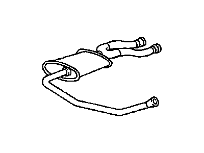 Pontiac Grand Am Muffler - 22552918