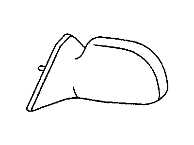 1999 Chevy Prizm Side View Mirrors - 94857544