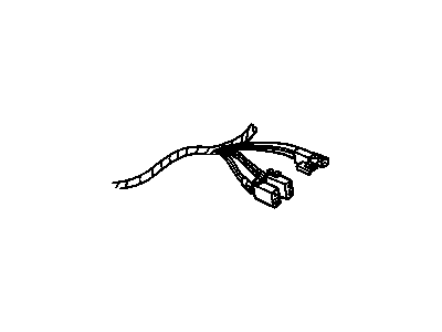 Cadillac Body Wiring Harness Connector - 12128979