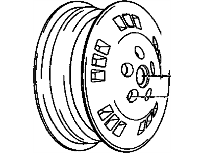 1986 Buick Electra Spare Wheel - 25527407
