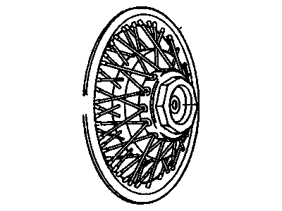 1987 Buick Electra Wheel Cover - 25537484