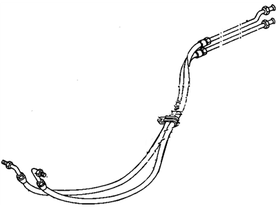 Chevy C20 Cooling Hose - 12472194