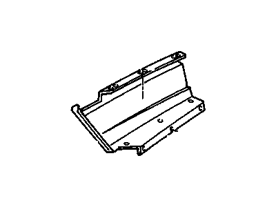 GM 25527533 Reinforcement, Driver Side