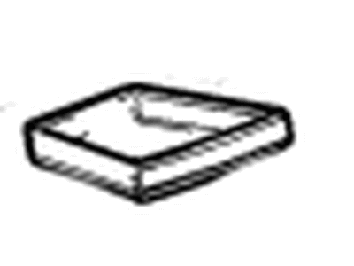 Chevy 22825468 MAT,INSTRUMENT PANEL COMPARTMENT(PART OF 8)(PAINT TO MATCH)