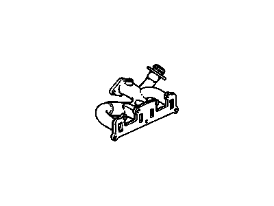 Cadillac DeVille Exhaust Manifold - 1636943