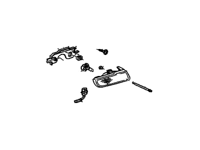 GM 10271052 Fog Lamp Assembly, Front Passenger Side