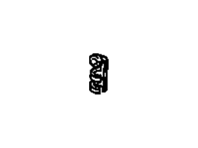 Cadillac 25662000 Rod Clip