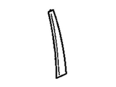 Chevy 15876957 APPLIQUE,FRONT SIDE DOOR WINDOW FRAME REAR(PART OF 11)