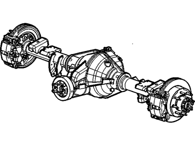 Chevy 25988412 Axle Assembly
