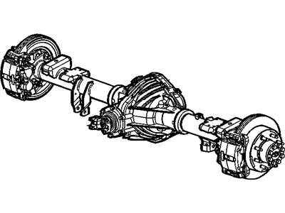 Chevy 20875486 Axle Assembly