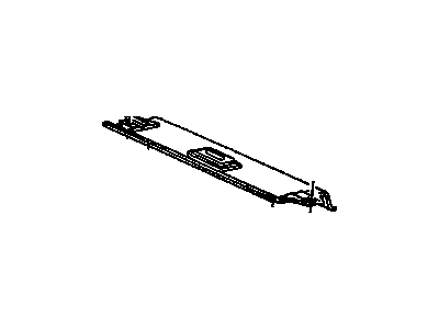 Chevy 15675967 Rear Glass Molding