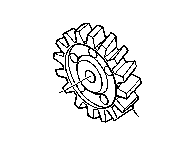 Chevy 97226128 Pump Drive Gear