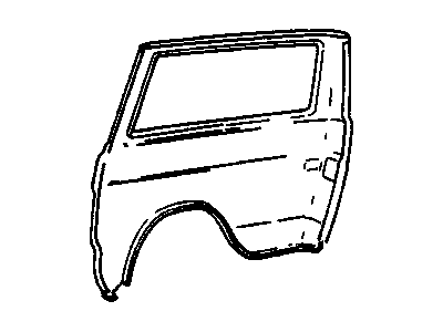 Chevy 15986996 Side Panel