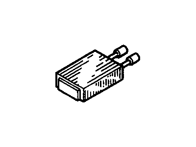 Cadillac Heater Core - 52461917
