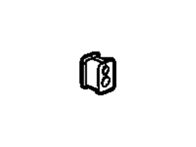 GM 92216492 Insulator, Hydraulic Brake Pipe