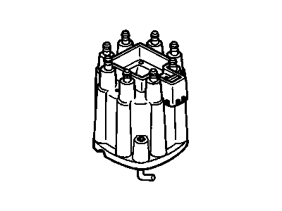 Oldsmobile 19110931 Distributor Cap