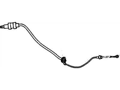 Buick 15873761 CABLE,AUTOMATIC TRANSMISSION RANGE SELECTOR LEVER(COLUMN END)(MUST ALSO REPLACE LOWER CABLE W/ 15873759)