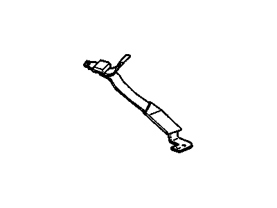 Buick 12528997 Center Belt Assembly