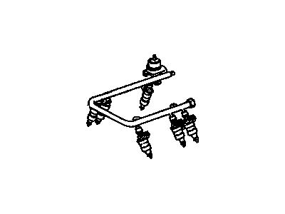 Buick Fuel Rail - 25516337