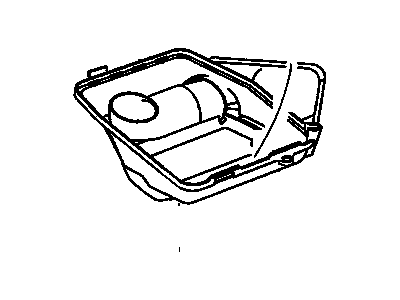 Oldsmobile Intrigue Air Filter Box - 25318986