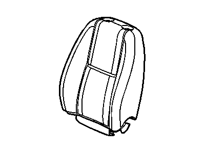 GM 15909175 Cover, Front Split Bench (40 - 20 - 40) - Ae7, Driver Side