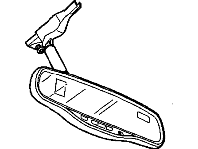 Pontiac Side View Mirrors - 10279410