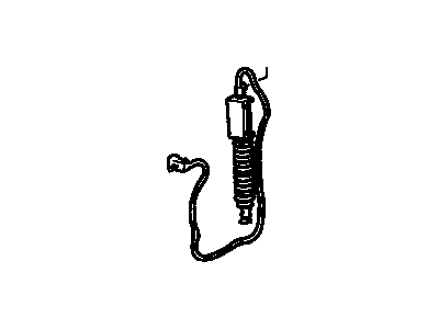 Cadillac DeVille Ride Height Sensor - 22153084