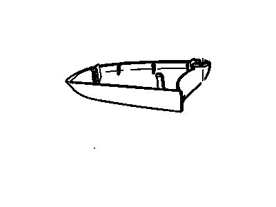 Chevy 19152769 Lower Cover