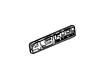 GMC Safari Emblem - 15631724