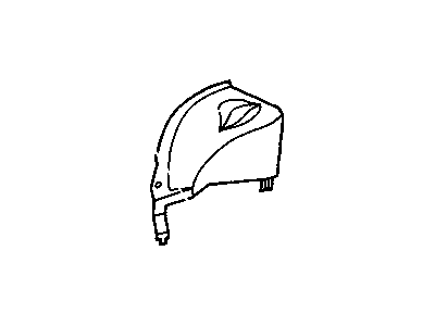Cadillac 3529069 Inner Wheelhouse