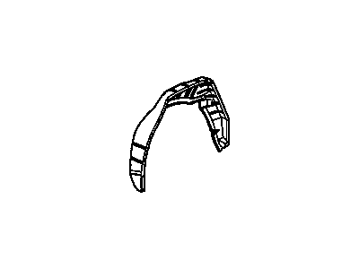 Oldsmobile 88954396 Outer Wheelhouse