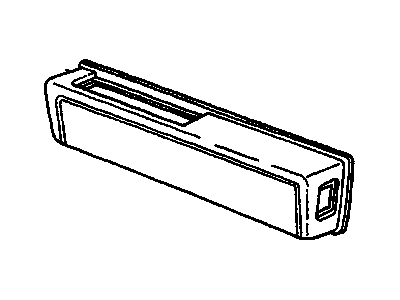 1993 Cadillac DeVille Door Armrest - 16667979