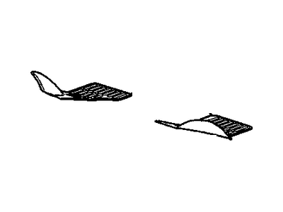 GM 19206163 Mat Package, Front And Rear Floor Mat (Carpet) GM 19206163 Mat Package, Front And Rear Floor Mat (Carpet)